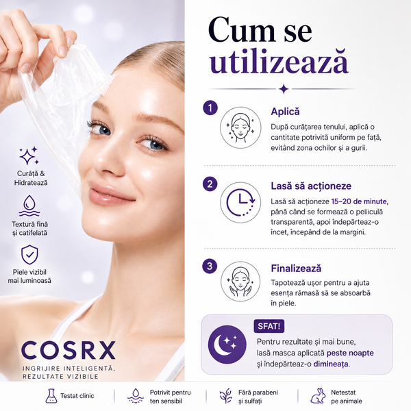 Mască pentru Ten Neted și Luminos