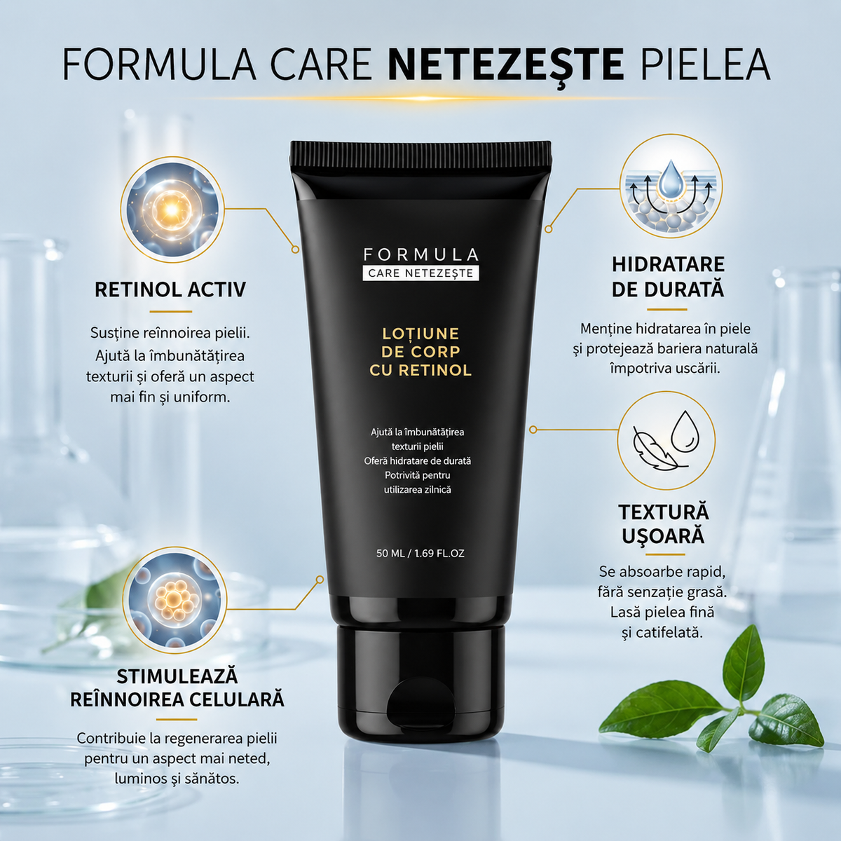 Loțiune Catifelată cu Retinol